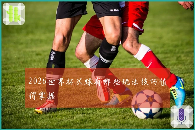 2026世界杯买球有哪些玩法技巧值得掌握